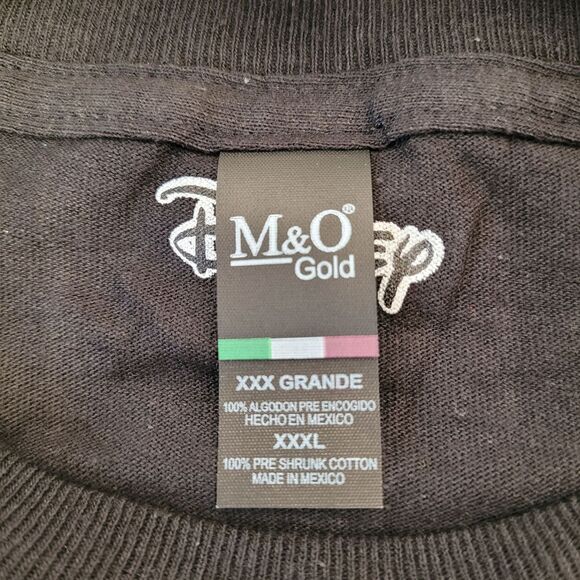 M&O Gold Unisex Disney Lilo & Stitch Surf Line Art Tee Black XXX-Large New - Picture 5 of 8